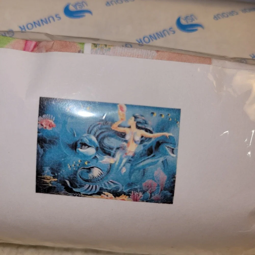 Mermaid Diamond Painting Kit 30x40cm DIY Full Drill Canvas Craft New